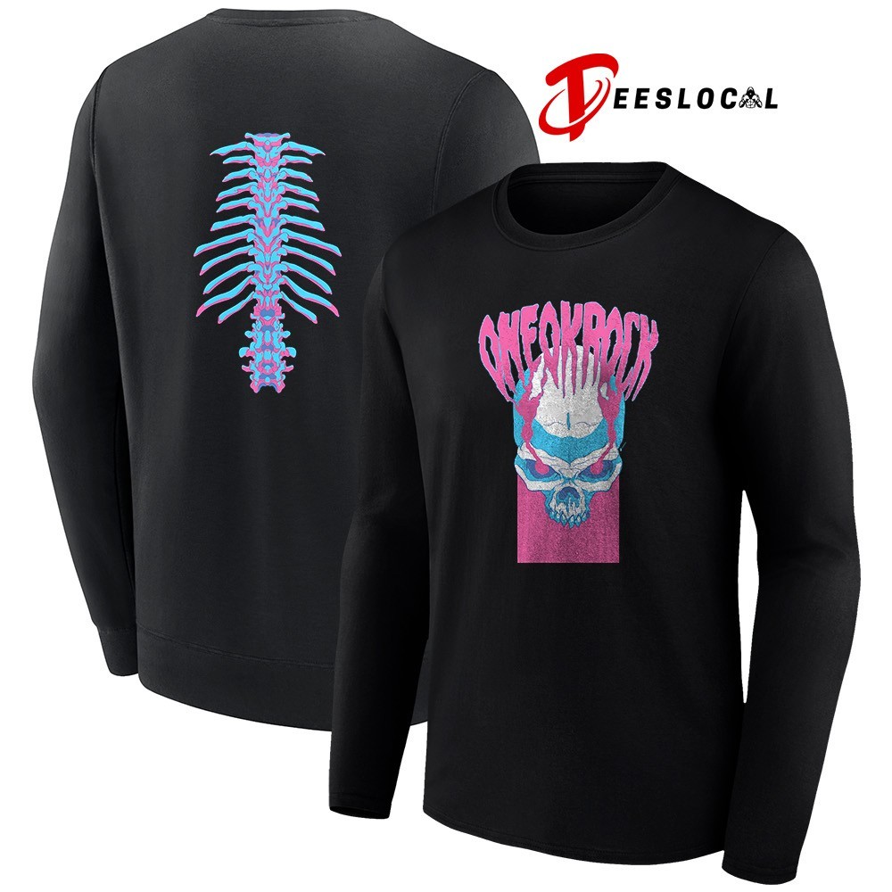 One Ok Rock skull logo shirt, hoodie, sweater, long sleeve and