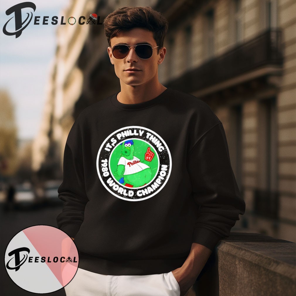 Phillie Phanatic it's Philly thing 1980 World Champion