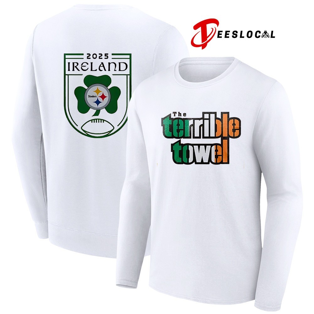 Pittsburgh Steelers 2025 The teribble towel Ireland game