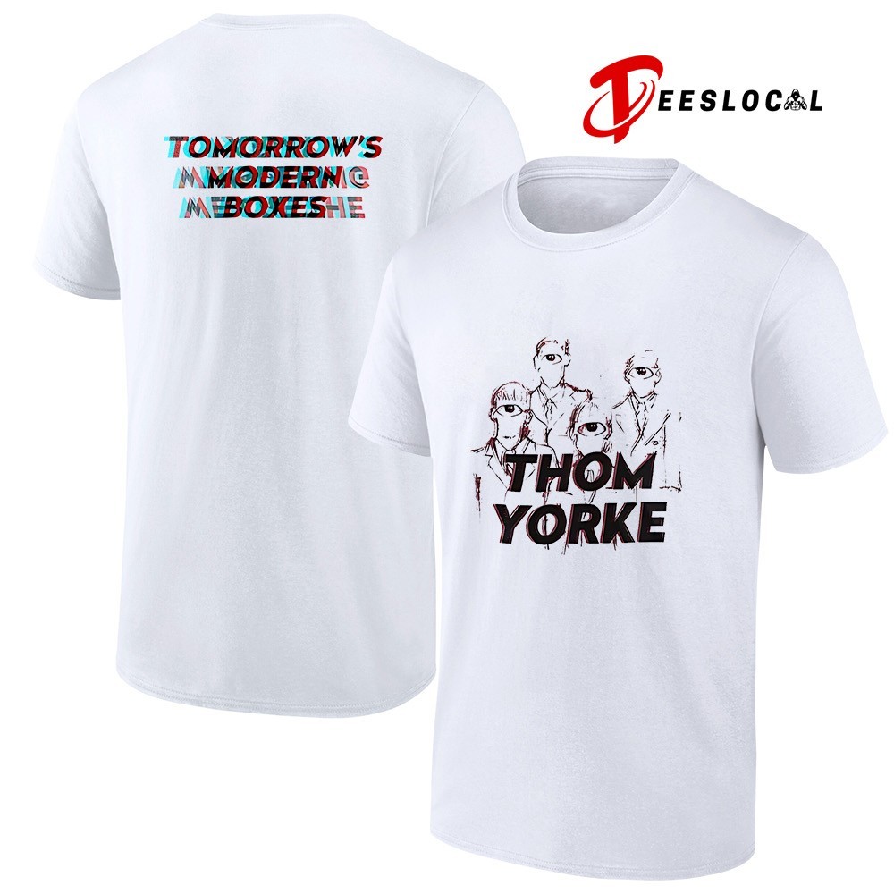 Radiohead 2025 tour Thom Yorke tomorrow's modern boxes shirt