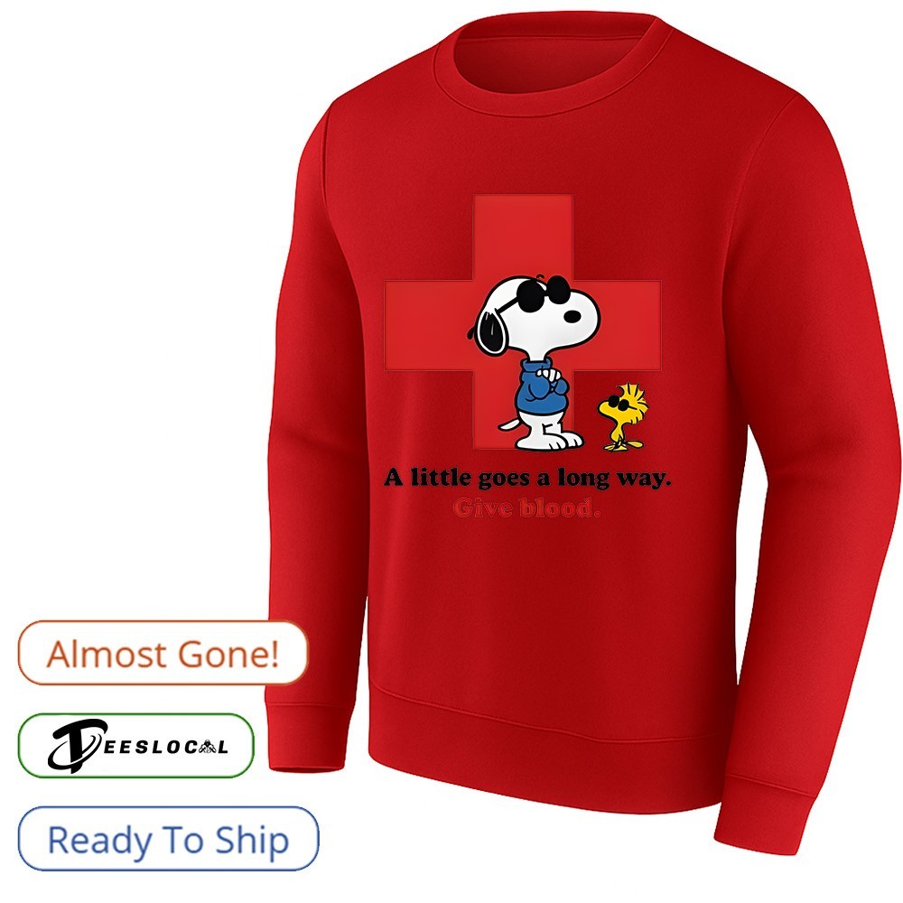 Red Cross Snoopy 2025 Vintage Peanuts Shirt, hoodie, sweater