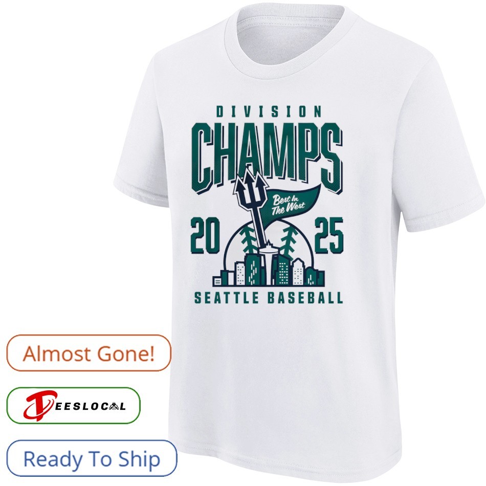 Seattle Mariners Division Champs 2025 Baseball Best In The West