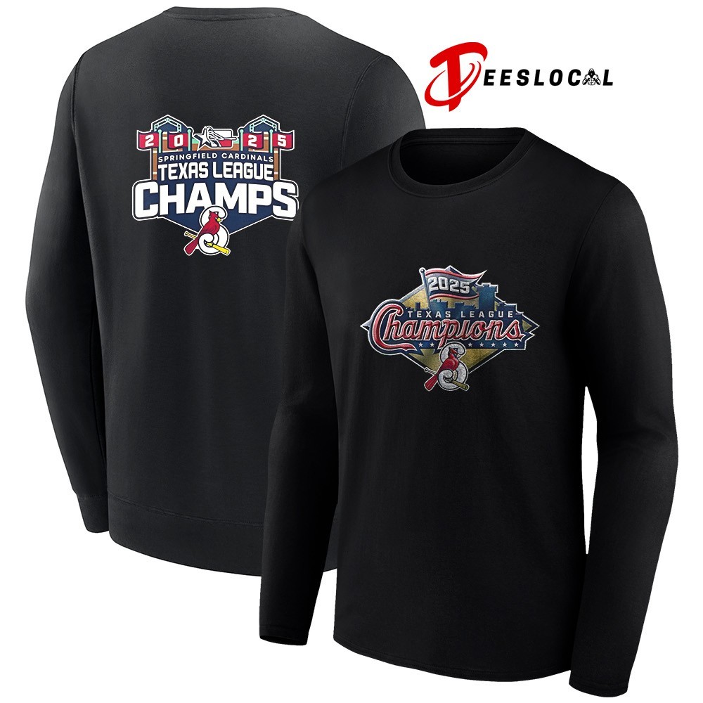 Springfield Cardinals x 2025 Texas League champions shirt, hoodie