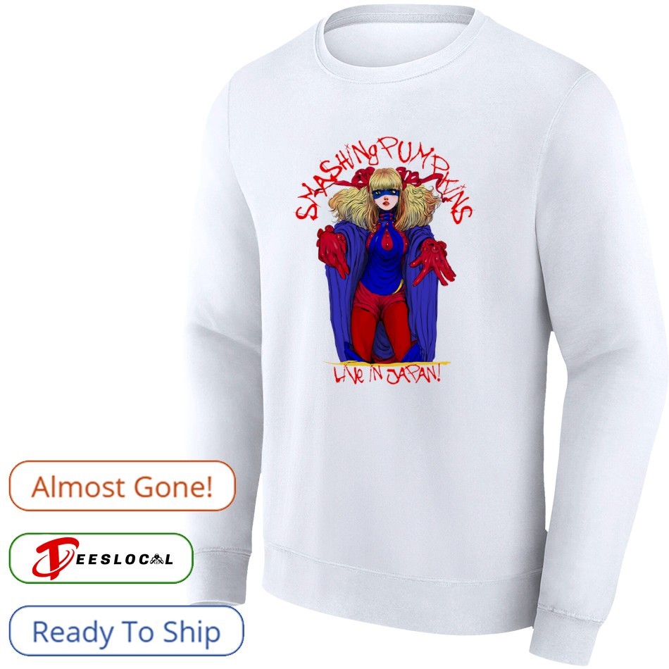 The Smashing Pumpkins live in Japan shirt, hoodie, sweater