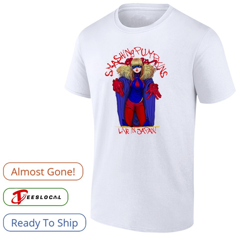 The Smashing Pumpkins live in Japan shirt, hoodie, sweater
