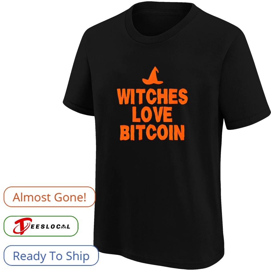 Witches love bitcoin shirt, hoodie, sweater, long sleeve and tank top