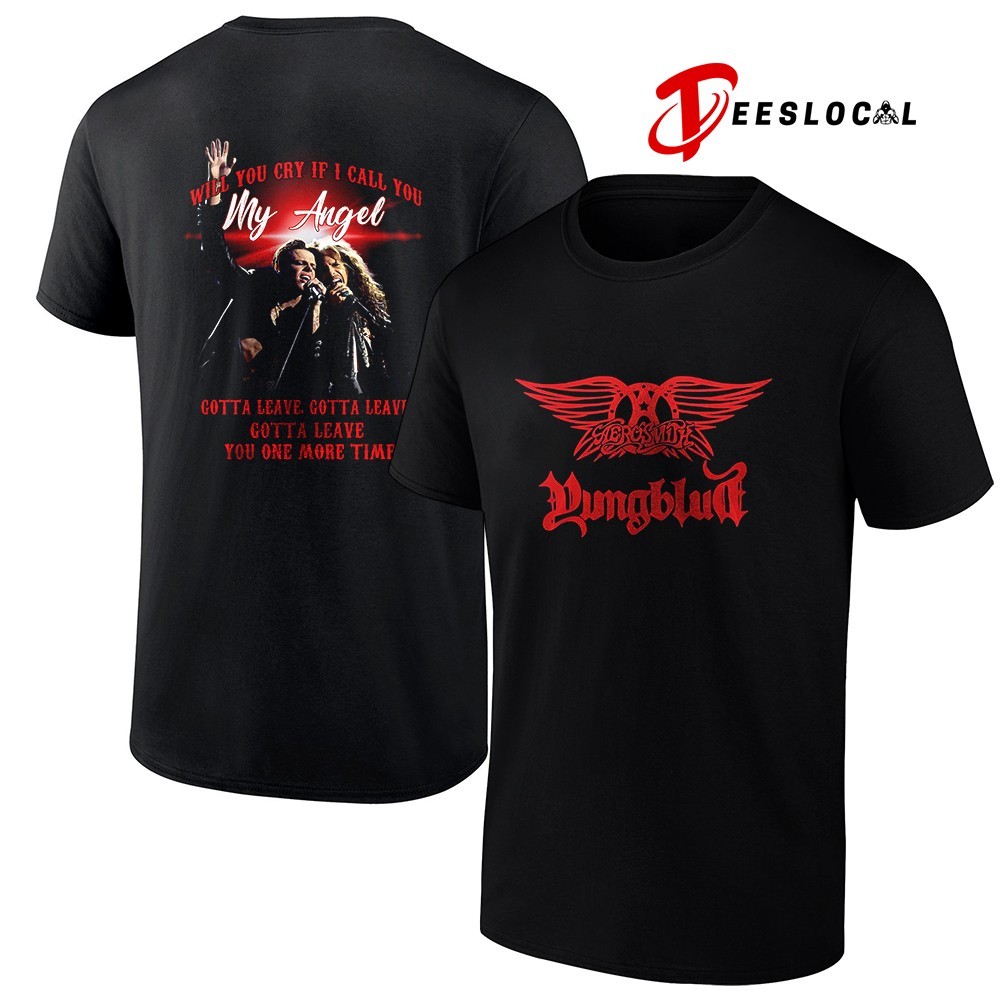 Yungblud x Aerosmith will you cry if I call you my angel shirt