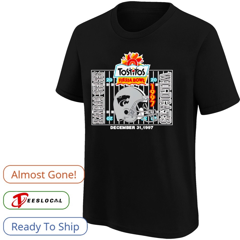 1997 Kansas State University Wildcats Fiesta Bowl Shirt