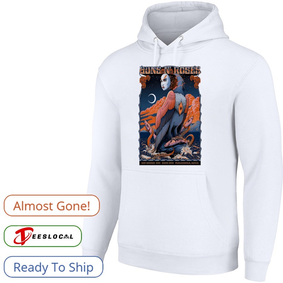 2025 Guns N' Roses Tour Florianopolis Brazil Shirt, hoodie