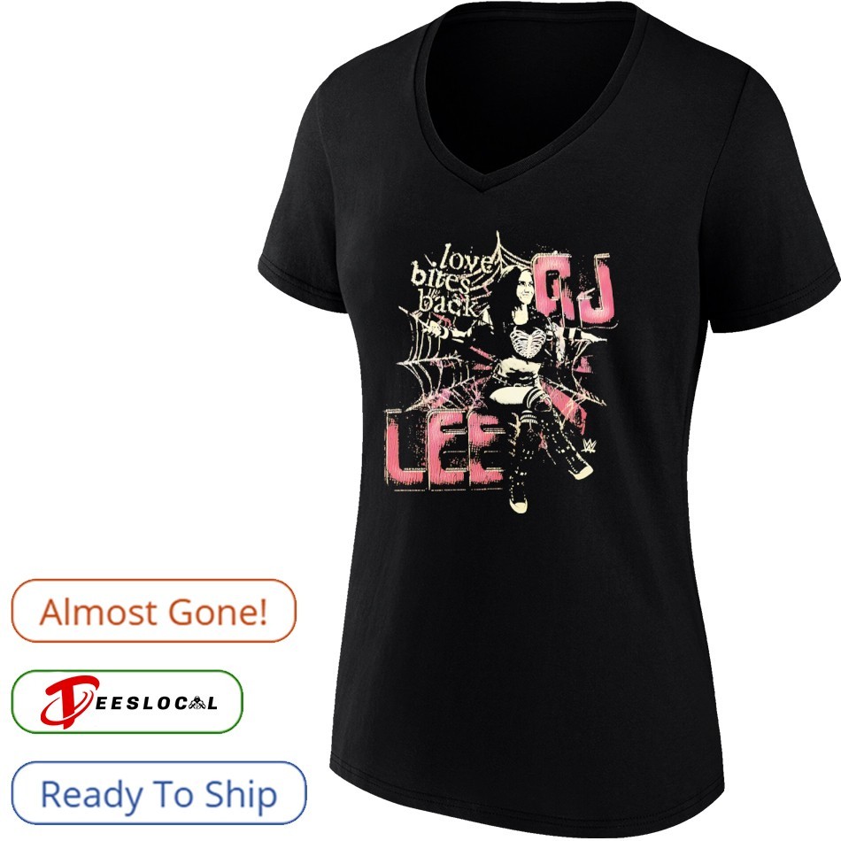 AJ Lee Love Bites Back WWE shirt, hoodie, sweater, long sleeve and tank top, image size:950x950
