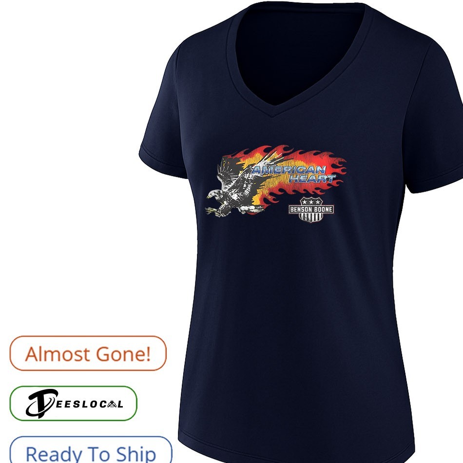 Benson Boone American heart eagle shirt, hoodie, sweater, long