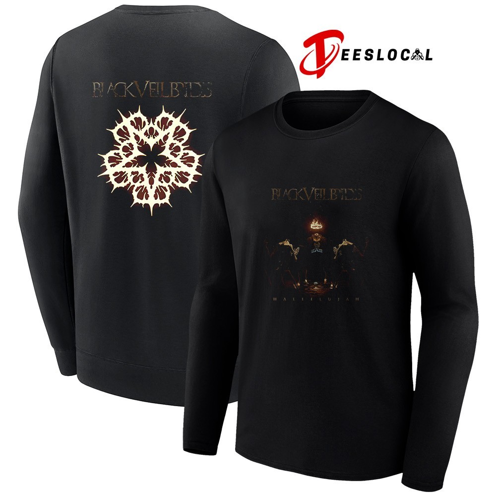 Black Veil Brides Hallelujah logo shirt, hoodie, sweater, long sleeve and  tank top, image size:1000x1000
