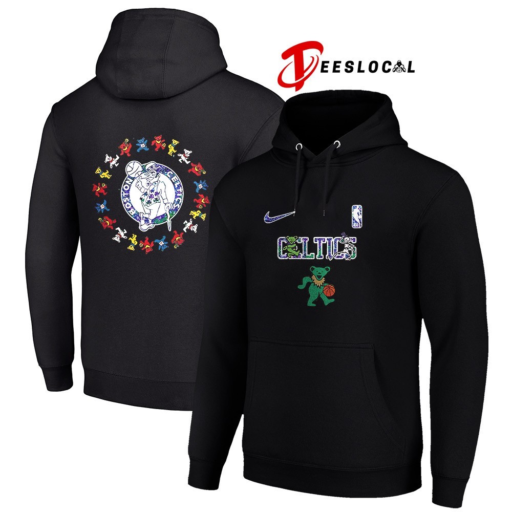 Boston Celtics Grateful Dead 60th anniversary bears shirt, hoodie