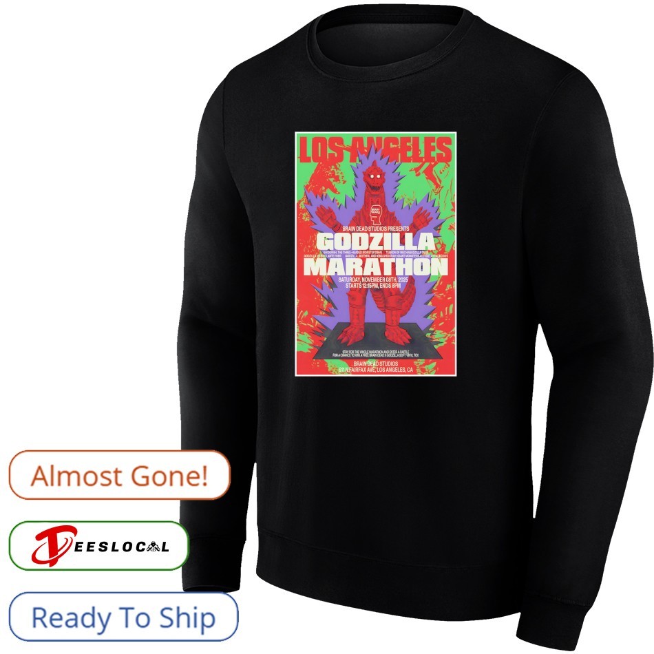 Brain Dead Godzilla Day November 8 2025 Los Angeles CA