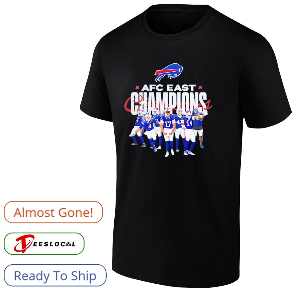 Buffalo Bills AFC East Champions 2025 Team Shirt, hoodie, sweater, long  sleeve and tank top