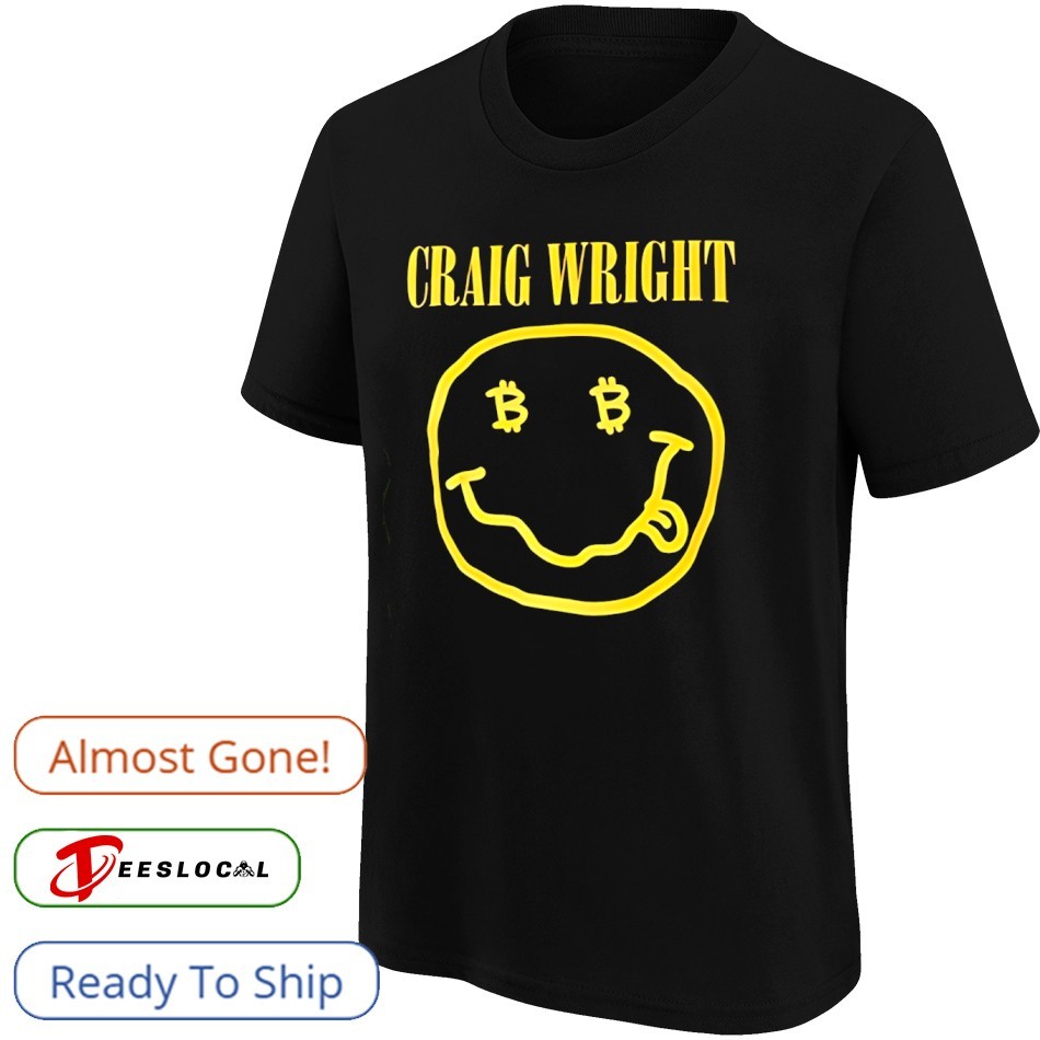 Craig wright bitcoin emoji shirt, hoodie, sweater, long sleeve and tank top