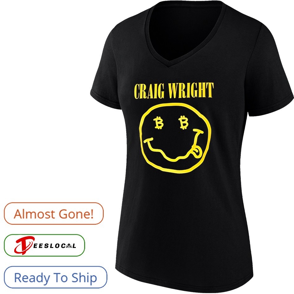 Craig wright bitcoin emoji shirt, hoodie, sweater, long sleeve and tank top