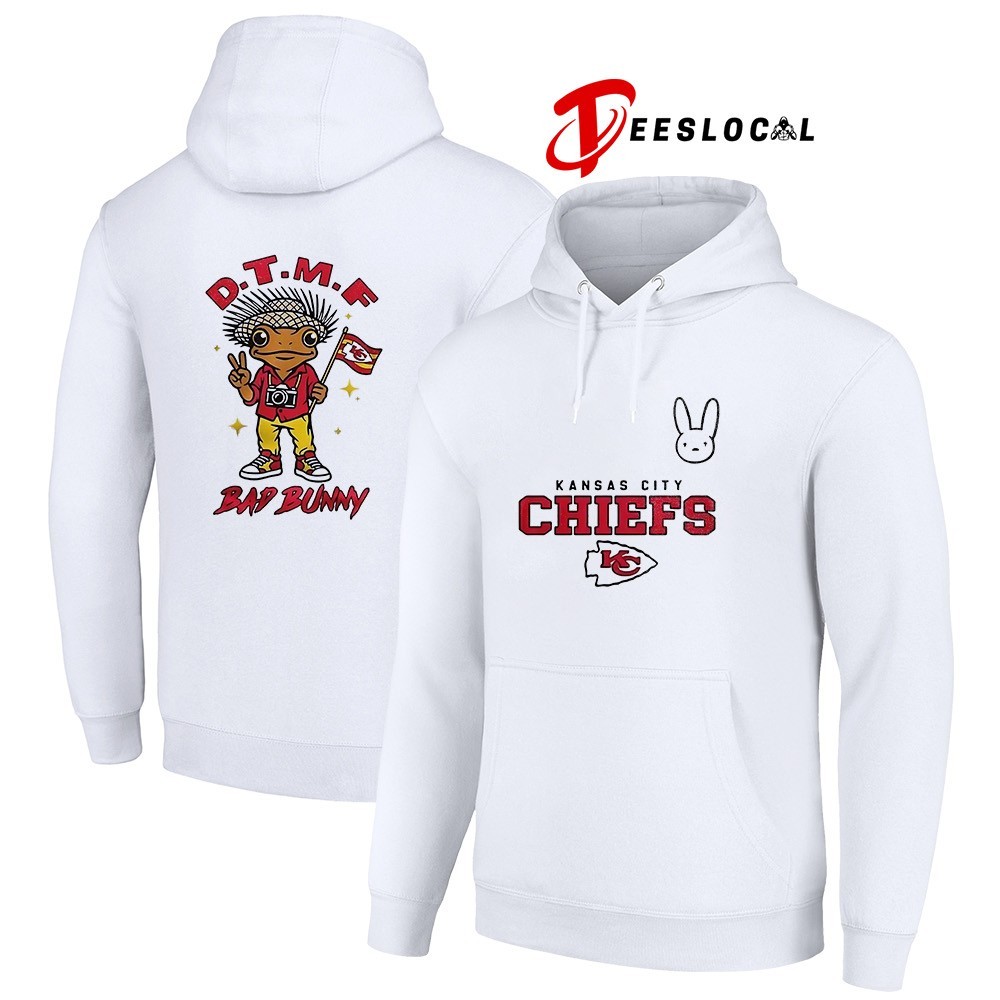 DTMF Bad Bunny x Kansas City Chiefs mascot shirt