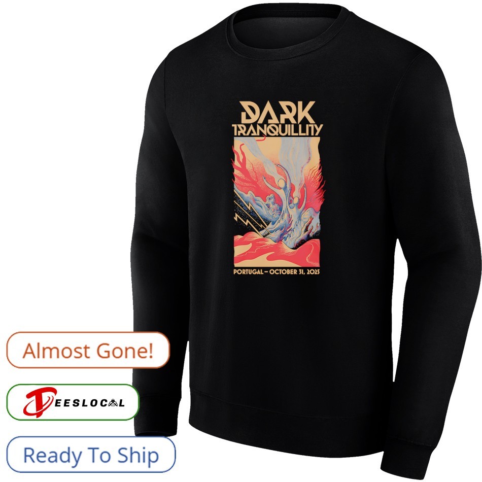 Dark Tranquillity Portugal 2025 shirt