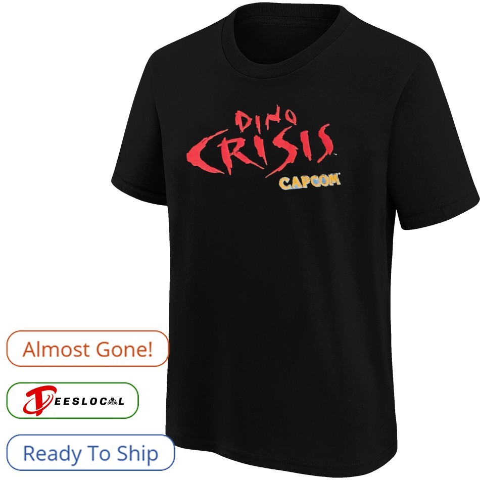 Dino Crisi Capcom logo shirt, hoodie, sweater, long sleeve and