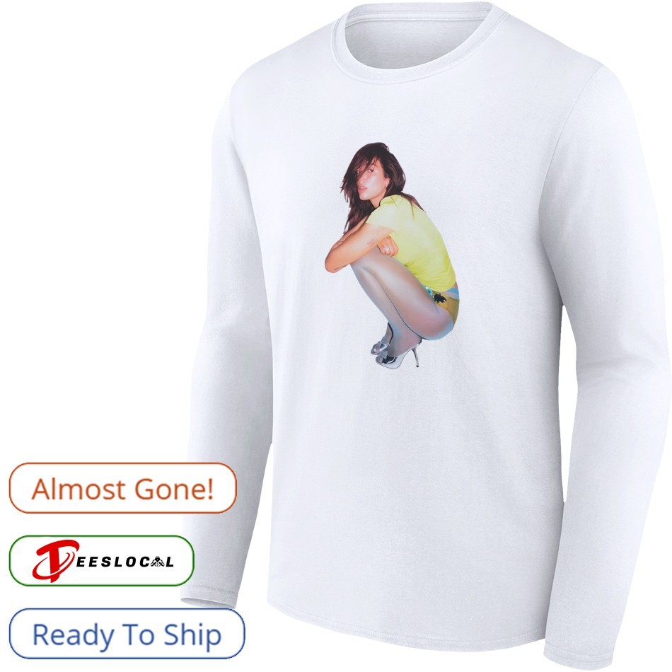 Dua Lipa Radical Optimism White Photo Shirt, hoodie, sweater, long