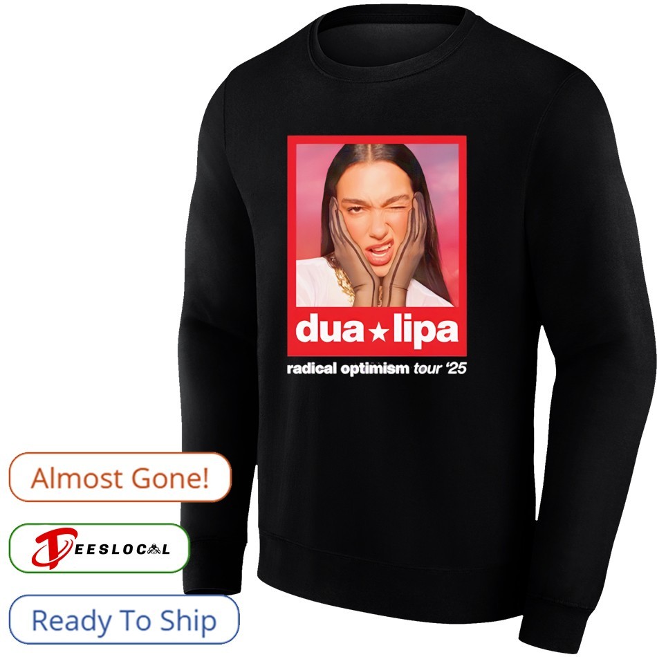 Dua Lipa radical optimism tour '25 shirt, hoodie, sweater, long