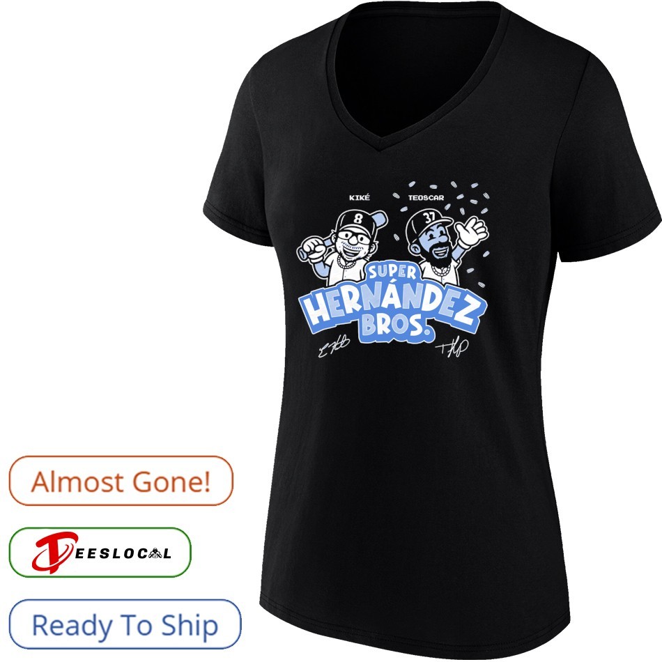 Enrique Hernandez and Teoscar Hernandez Los Angeles Dodgers Super