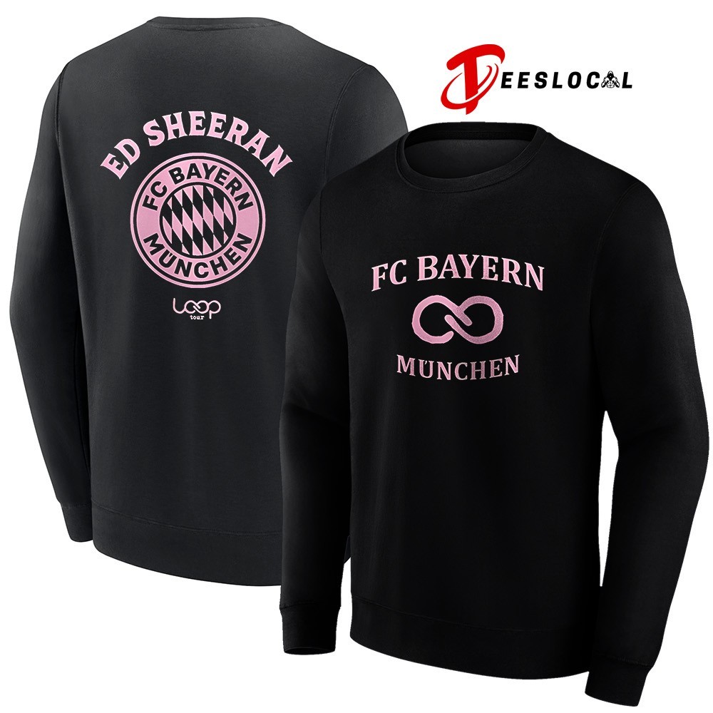 FC Bayern München サイン入りジャージ FC Bayern München x EdSheeran Loop tour 2025 shirt, hoodie