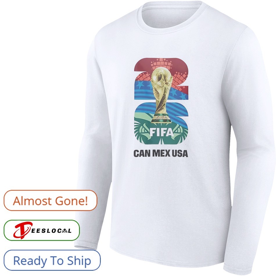 Fifa world cup can mex USA shirt, hoodie, sweater, long sleeve and