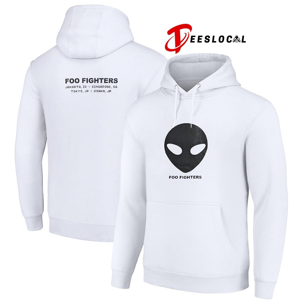 Foo Fighters Tokyo 2025 Alien head live in 2025 tour shirt, hoodie