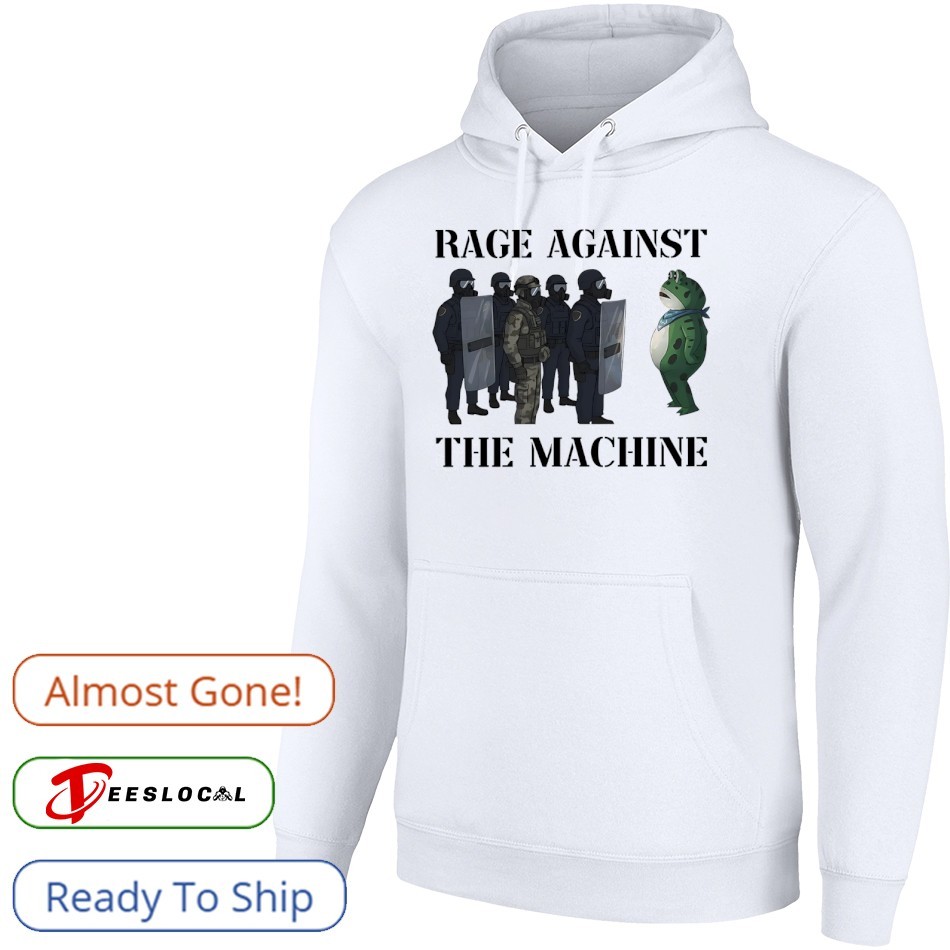 Frog Rage Against The Machine USA shirt, hoodie, sweater, long