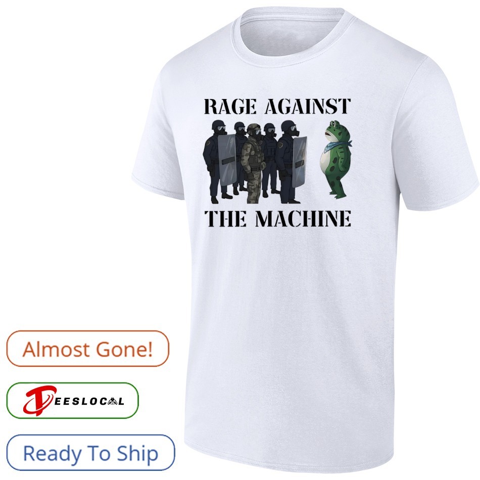 Frog Rage Against The Machine USA shirt, hoodie, sweater, long