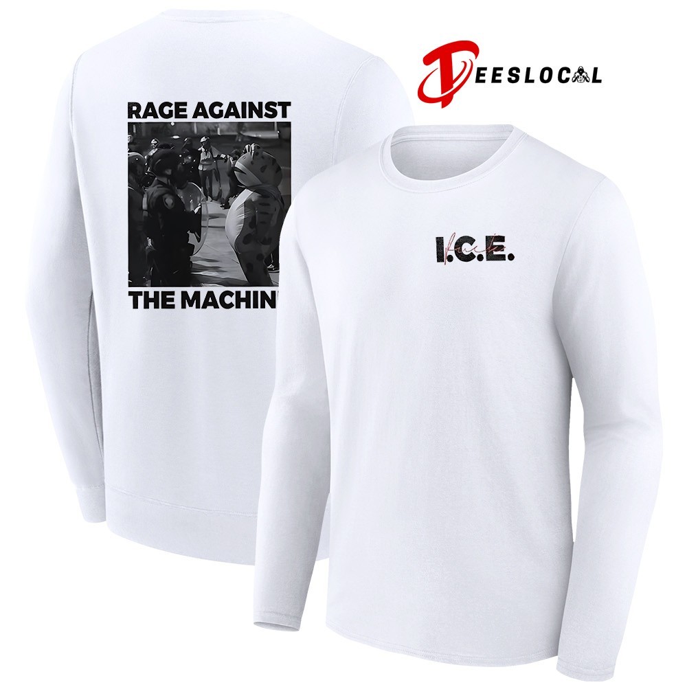 Fuck ICE rage against the machine Portland Frog photo shirt