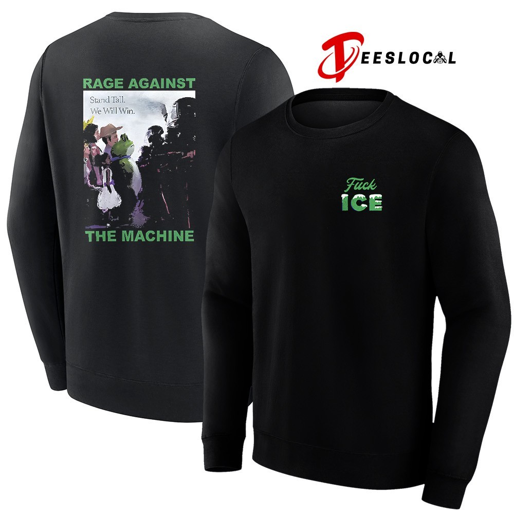 Fuck ICE rage against the machine stand tall we will win Portland