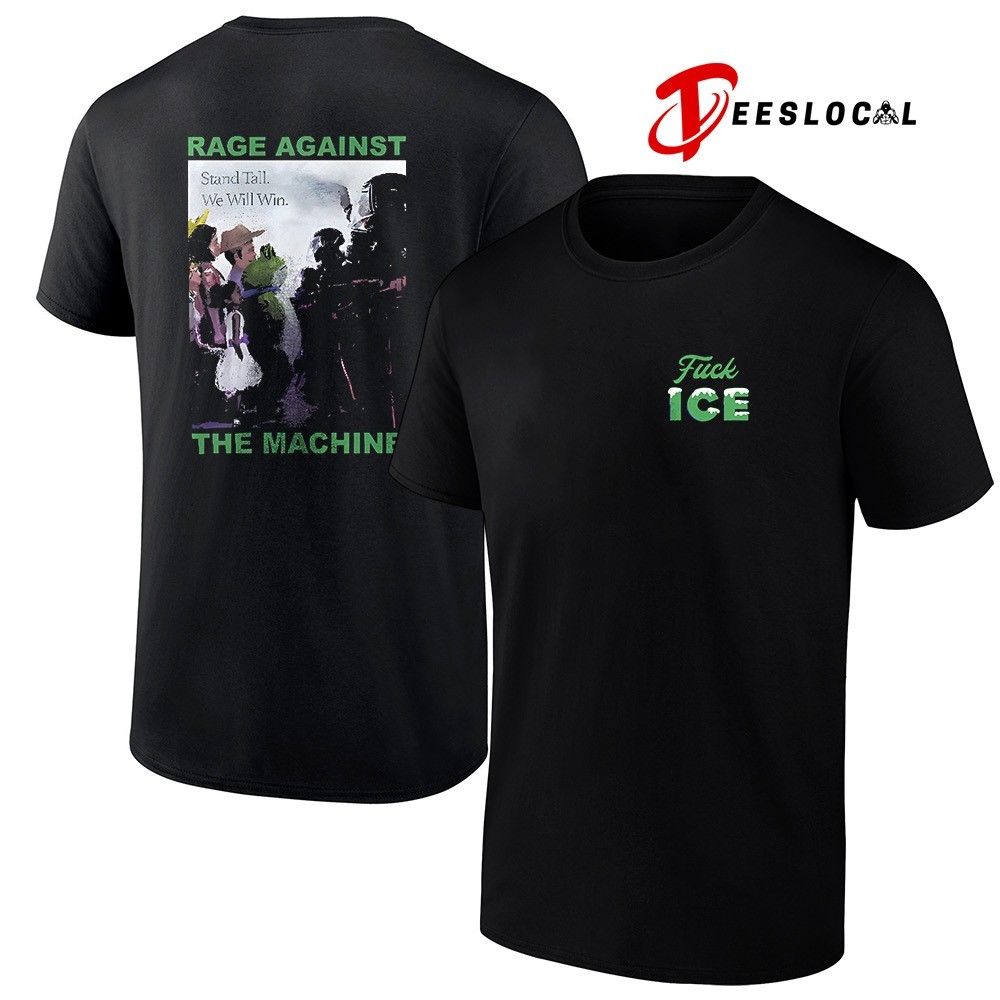 Fuck ICE rage against the machine stand tall we will win Portland