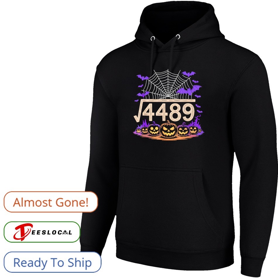 Funny 67 Meme Math Teacher 6 7 Halloween Square Root 4489 shirt, hoodie,  sweater, long sleeve and tank top