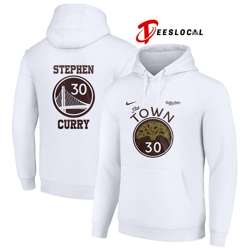 Golden State Warriors Stephen Curry 30 The Town iconic shirt