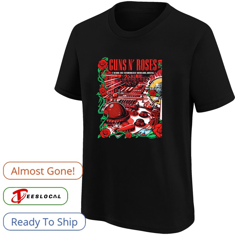Guns N' Roses Japan 2025 T-Shirt tシャツ ガンズ・アンド・ローゼズ / Guns N' Roses Japan 2025