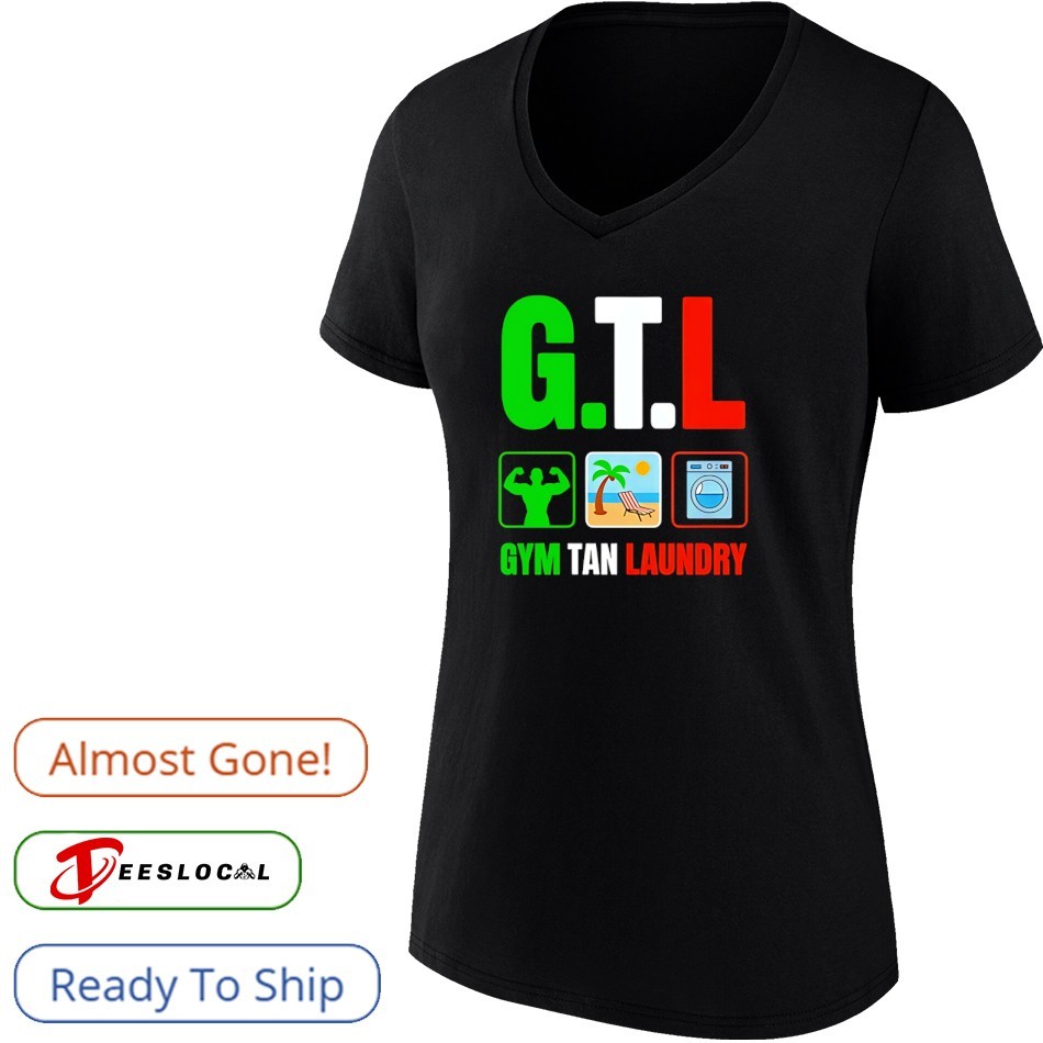 Gym Tan Laundry GTL Jersey Garden NJ shore Italian flag shirt