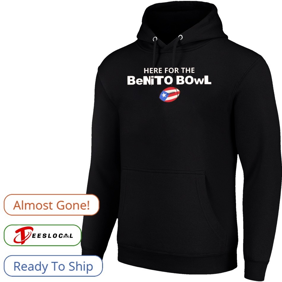 Here For The Benito Bowl 2026 Football Super Bowl Shirt
