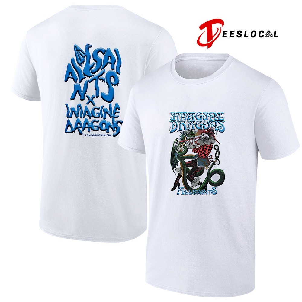 Imagine Dragons x All Saints Loom World Tour 2025 shirt, hoodie