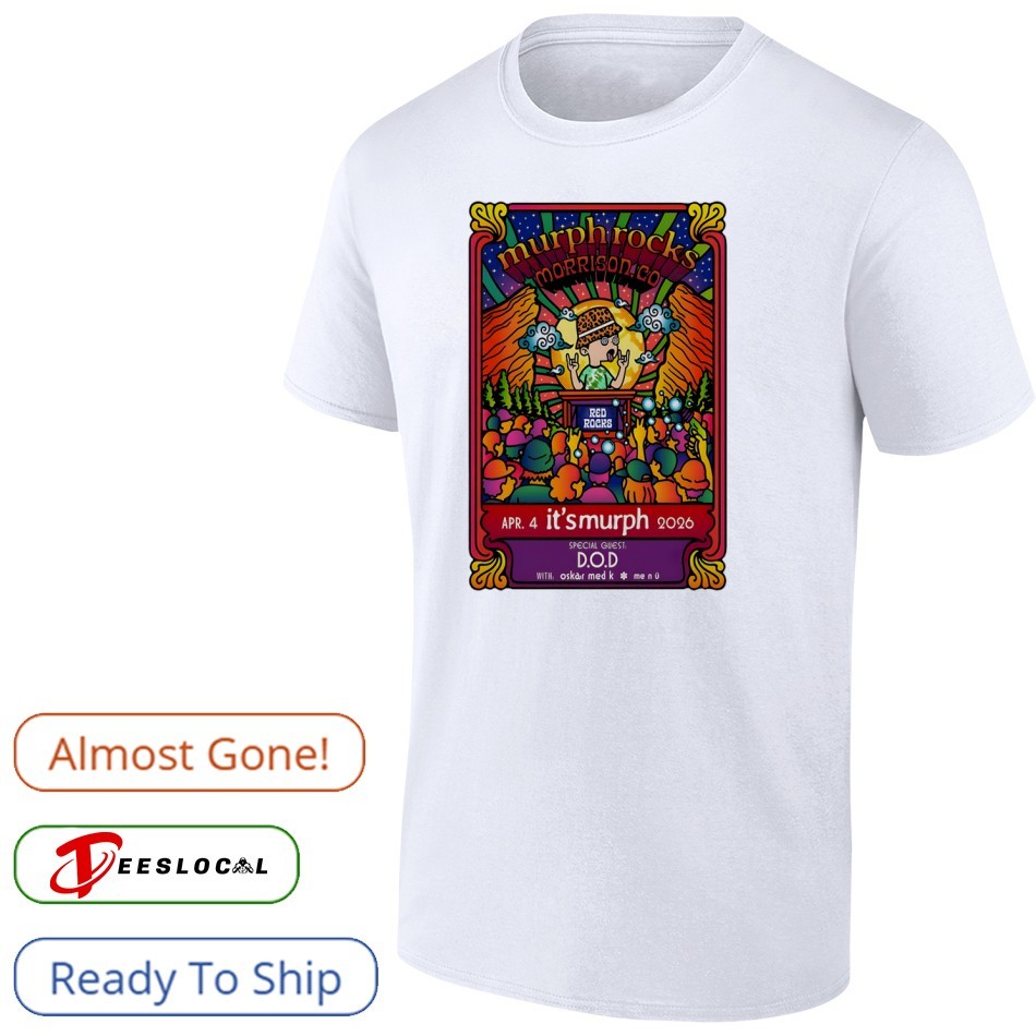 It's Murph Apr 4 2026 Red Rocks Amphitheatre Morrison CO Poster