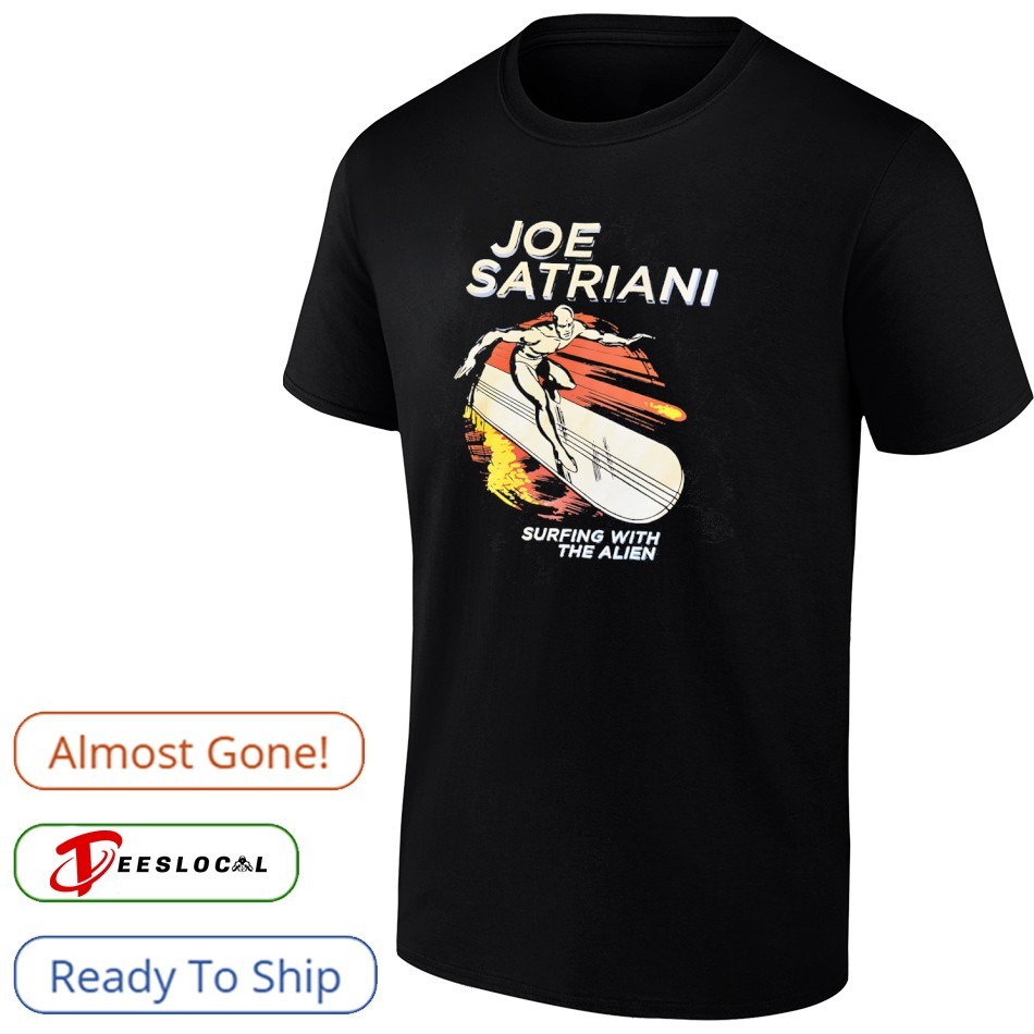 ジョーサトリアーニ Tシャツ サーフィンウィズジエイリアン Joe