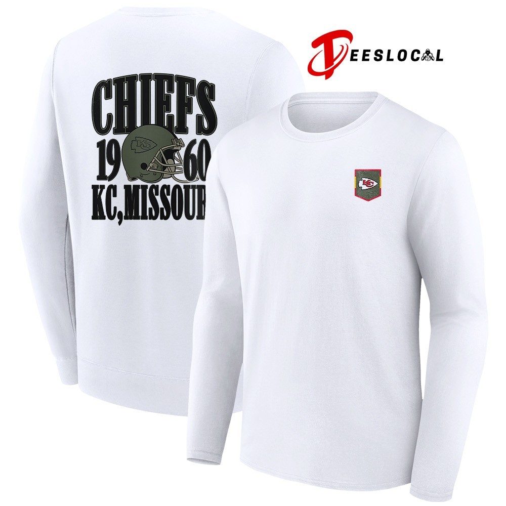 chiefs salute to service long sleeve