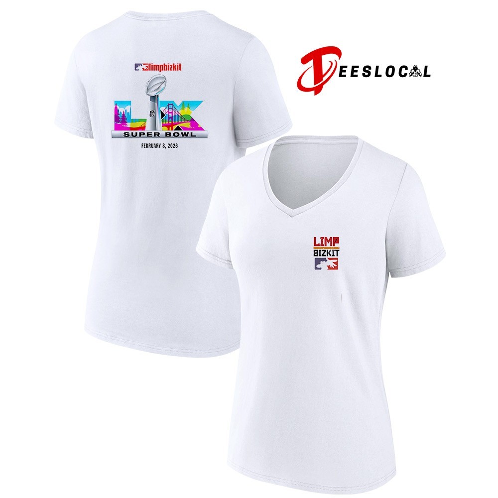 Limp Bizkit X Super Bowl LX 2026 Halftime concert logo shirt