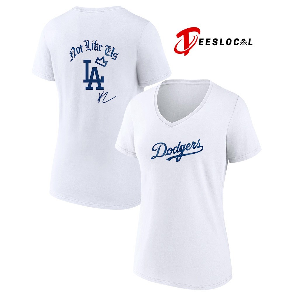 Los Angeles Dodgers x Kendrick Lamar not like us signature shirt
