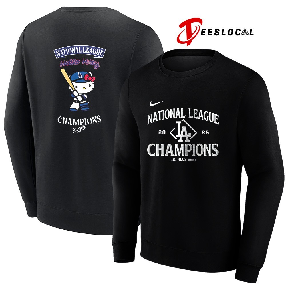 Los Angeles Dodgers x National League Champions 2025 blue crew