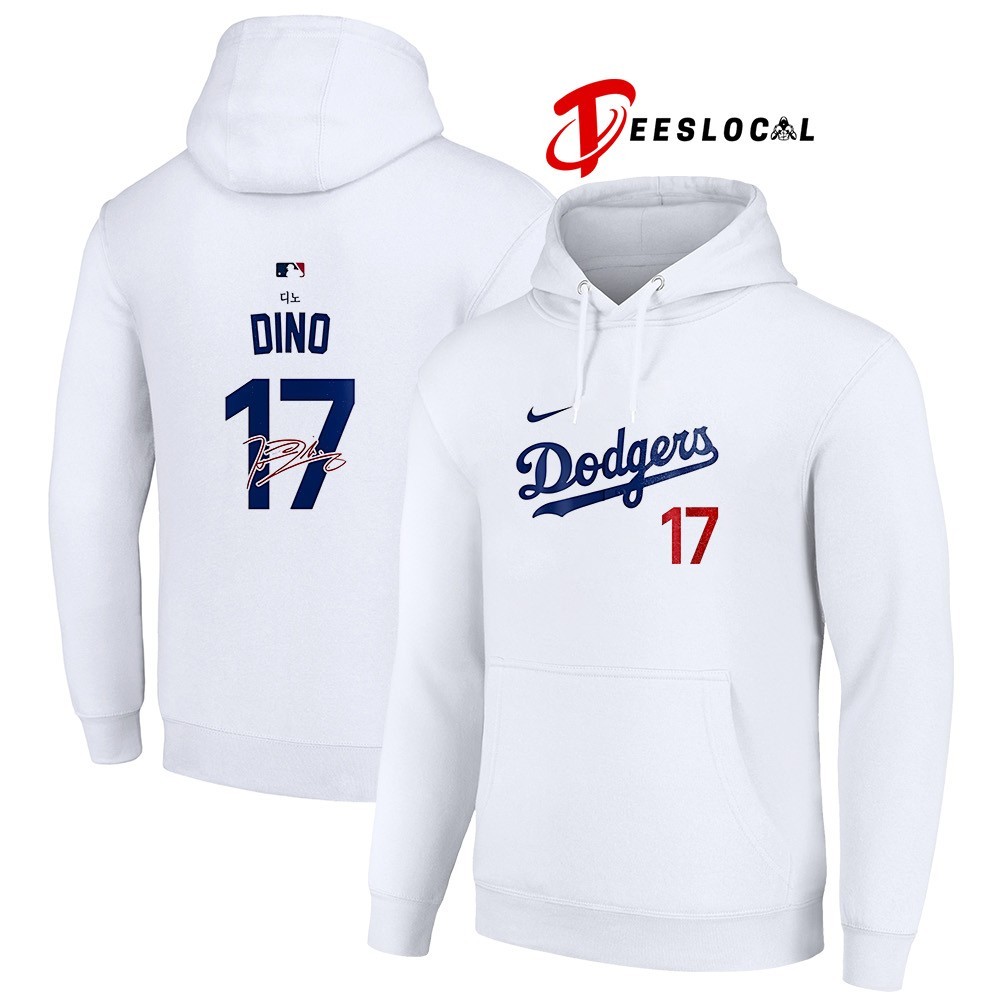 Los Angeles Dodgers x Seventeen Dino 17 signature shirt, hoodie