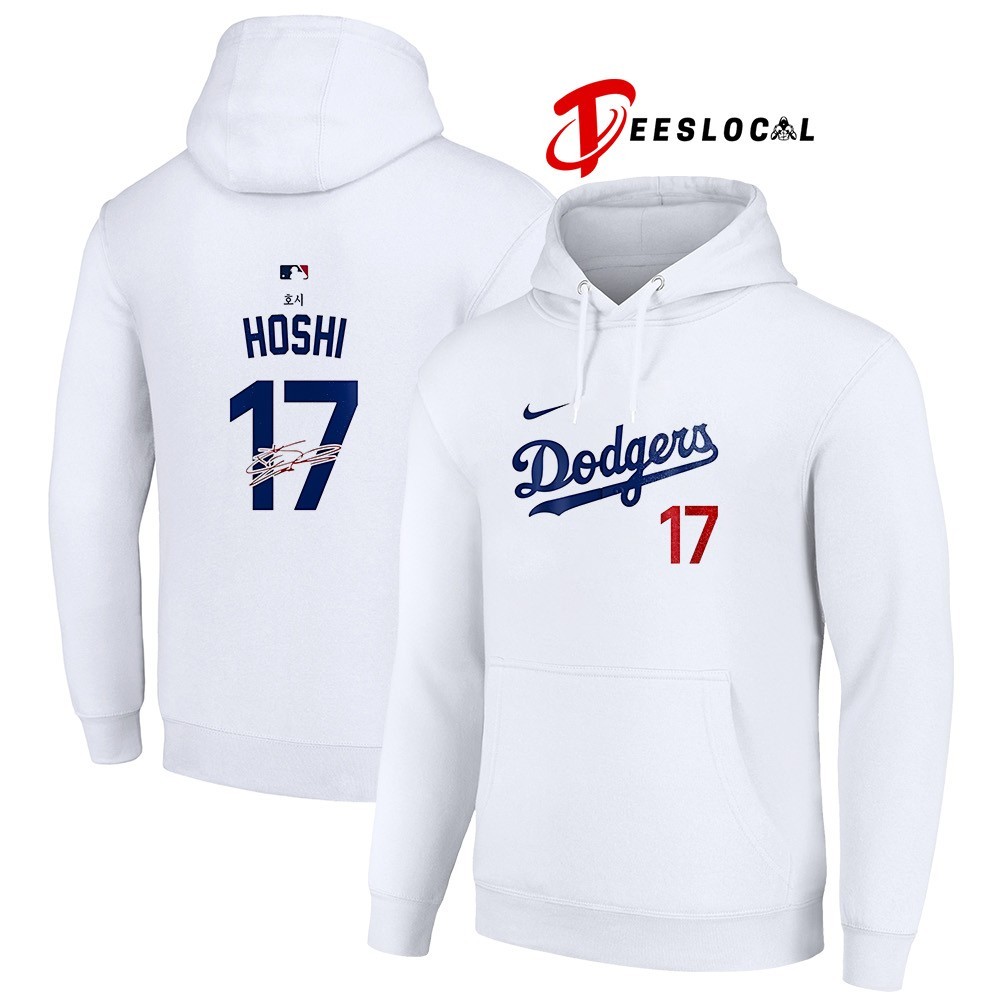 Los Angeles Dodgers x Seventeen Hoshi 17 signature shirt, hoodie