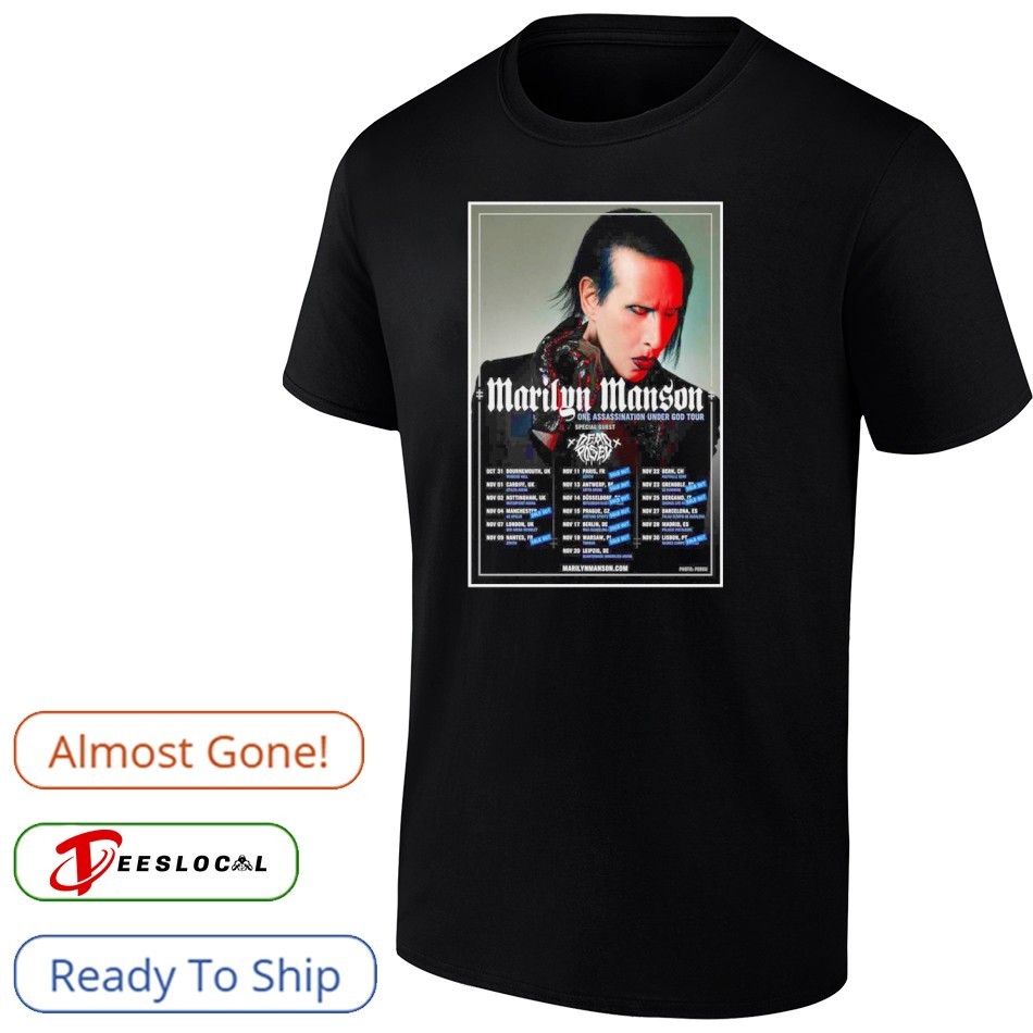 【美品】Marilyn Manson Believer Tシャツ ブラック Vintage REPRINT Marilyn Manson 90s Believe Tour Black Giant tag XL